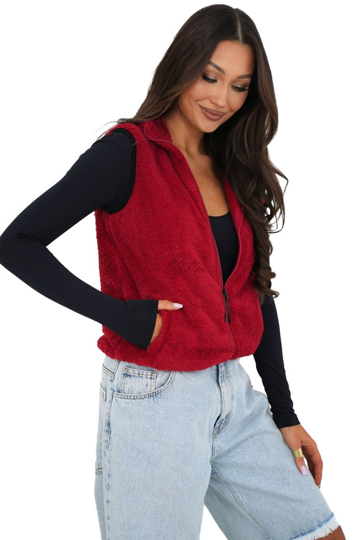 tume punane vest