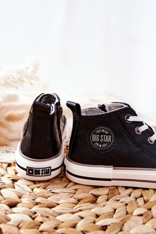 Laste kingad kiviklibuga BIG STAR II374003 Must