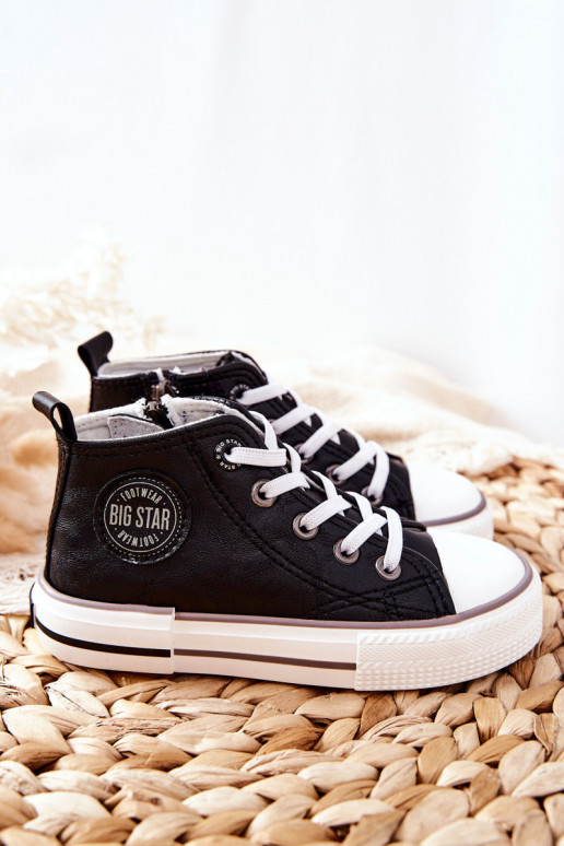 Laste kingad kiviklibuga BIG STAR II374003 Must