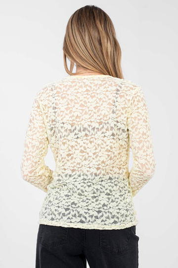 MI BZ hele kollane pluus