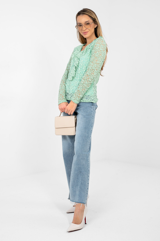 Pistaatsiavärvi pluus