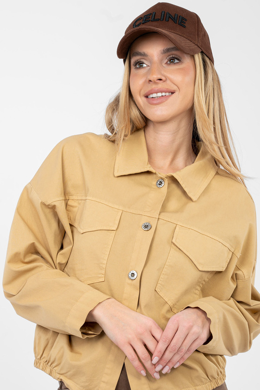 Flanellsärk kaamelikarva