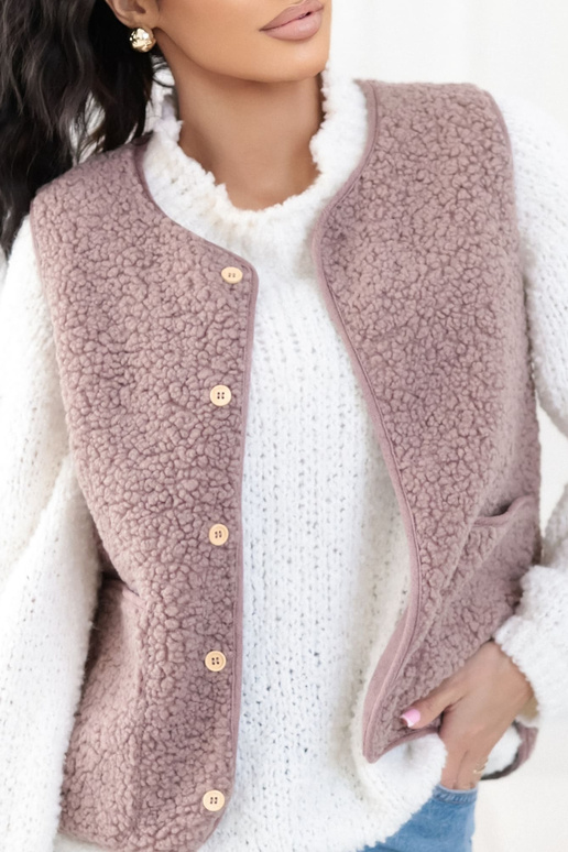 Tumedaliivakarva vest