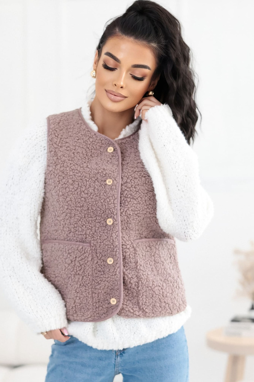 Tumedaliivakarva vest