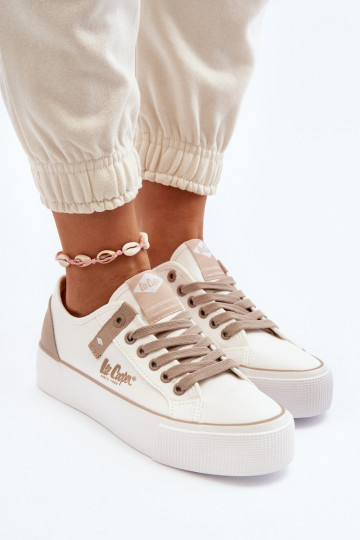 Riidest naiste saapad Lee Cooper LCW-24-31-2198 valget värvi