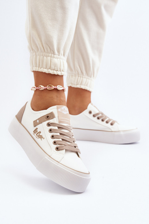 Riidest naiste saapad Lee Cooper LCW-24-31-2198 valget värvi