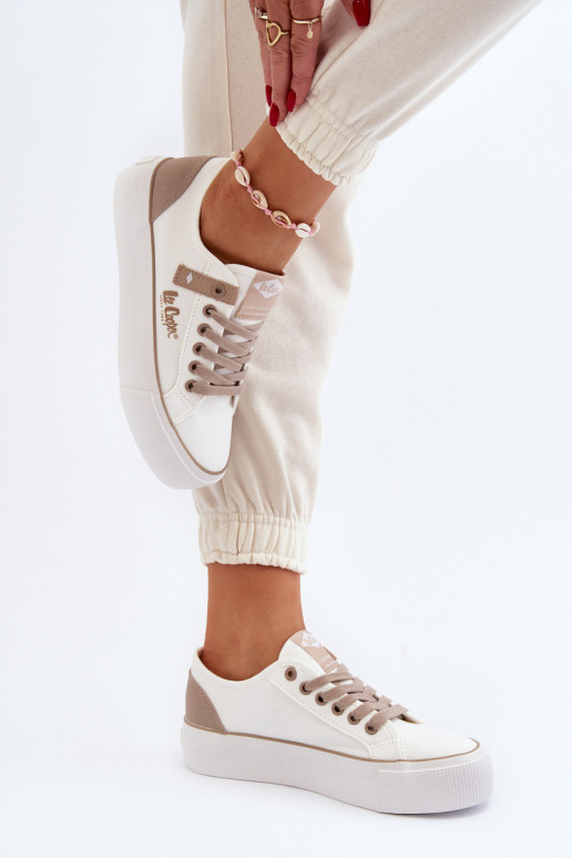 Riidest naiste saapad Lee Cooper LCW-24-31-2198 valget värvi