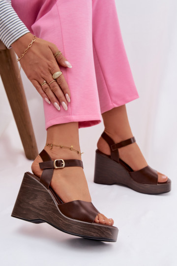 Naistesandaalid  Eko   Czekoladowe Parilisse