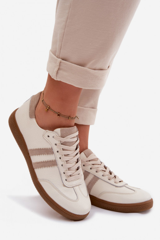 Zazoo N1068 Pealhk Sellel ondal Sneakers tüüpi jalanõud Pealiste omad beeži värvi