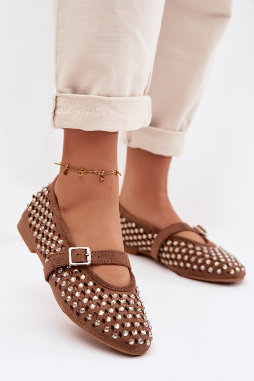 Baleriinad   säravate kristallidega I em pruunid värvi Wilvessa