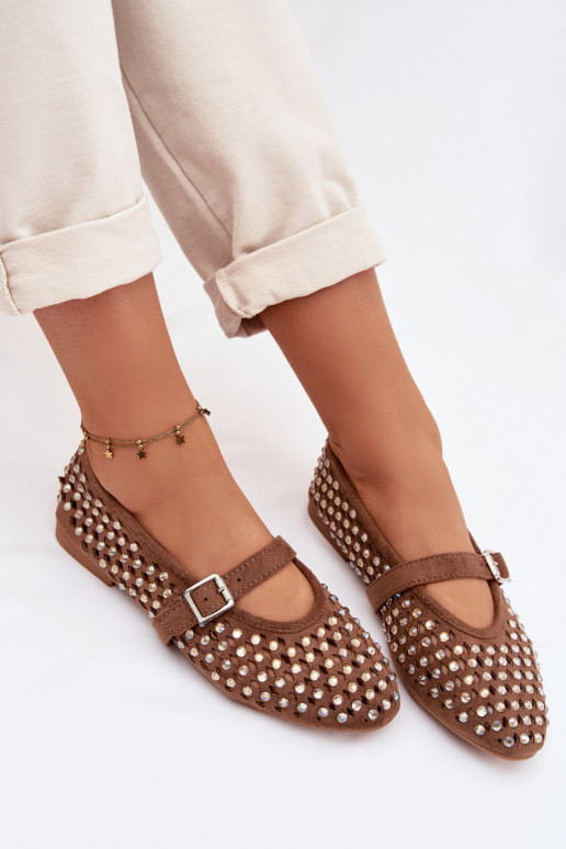 Baleriinad   säravate kristallidega I em pruunid värvi Wilvessa