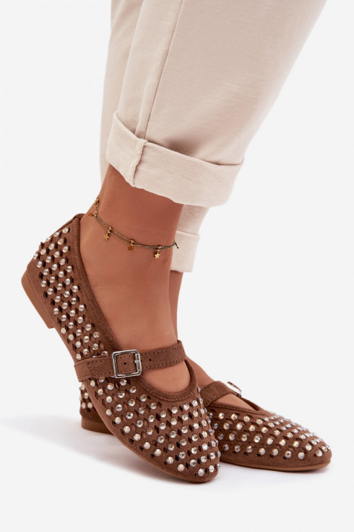 Baleriinad   säravate kristallidega I em pruunid värvi Wilvessa