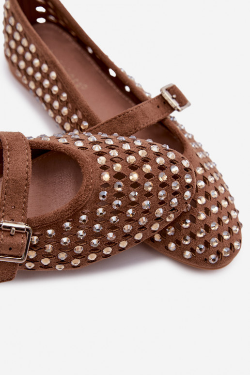 Baleriinad   säravate kristallidega I em pruunid värvi Wilvessa