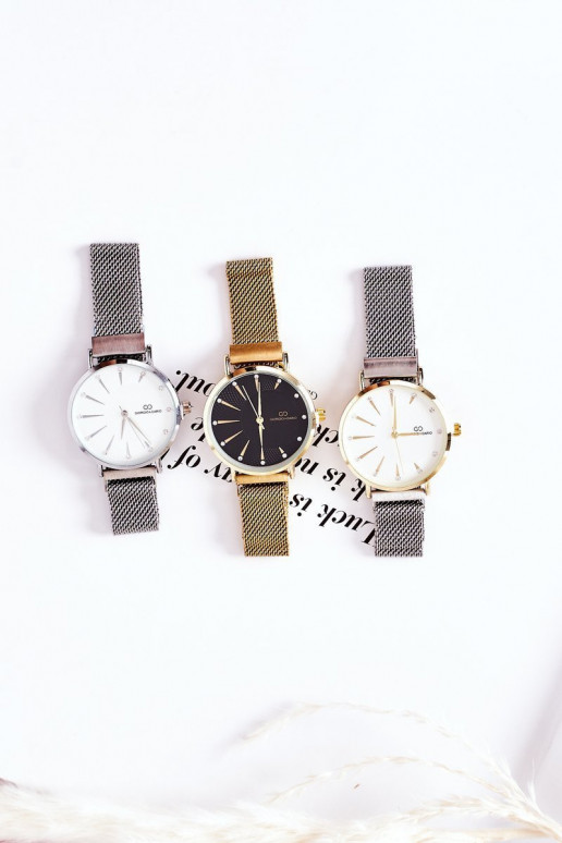 Naiste käekell  Mesh Giorgio&Dario halli-Kuldset värvi