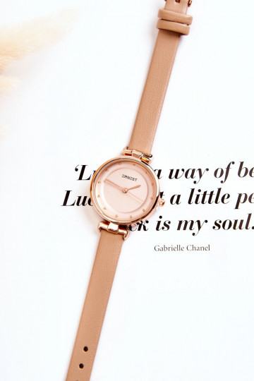  Naiste käekell Ernest elevandiluu värvi