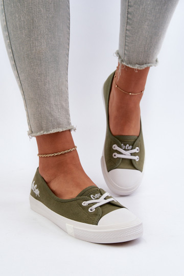 Spordijalatsid naiste saapad Lee Cooper LCW-24-31-2729 Rohelist värvi