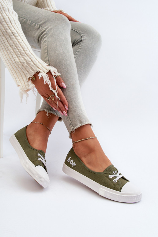 Spordijalatsid naiste saapad Lee Cooper LCW-24-31-2729 Rohelist värvi