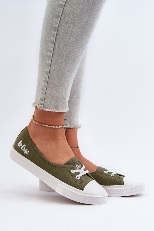 Spordijalatsid naiste saapad Lee Cooper LCW-24-31-2729 Rohelist värvi