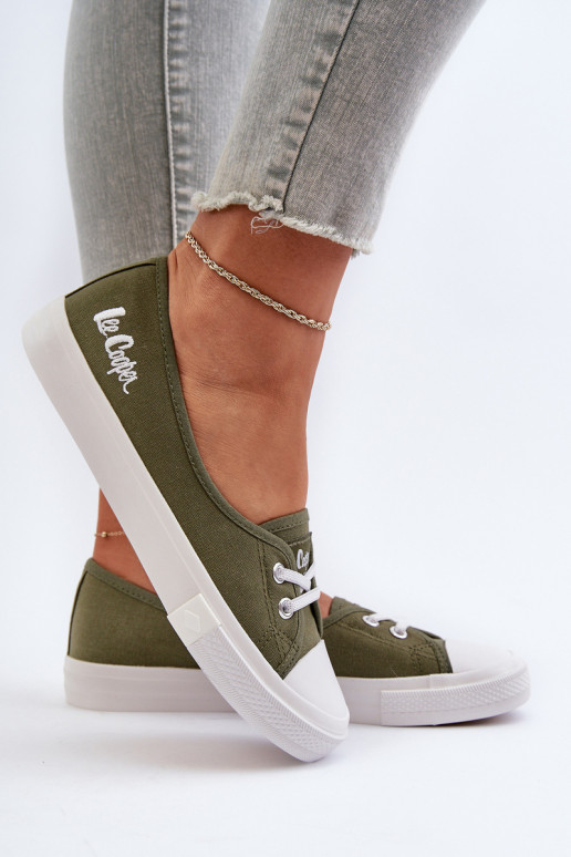 Spordijalatsid naiste saapad Lee Cooper LCW-24-31-2729 Rohelist värvi