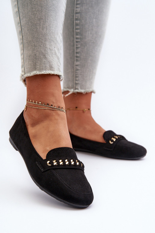 Läikivad mokassiinid   Must Aredilla