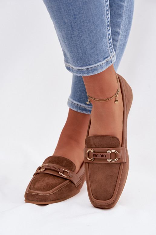 Mokassiinid Mokassiinid    pruunid värvi Evelora