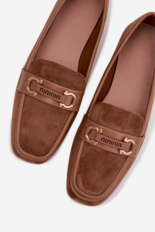 Mokassiinid Mokassiinid    pruunid värvi Evelora