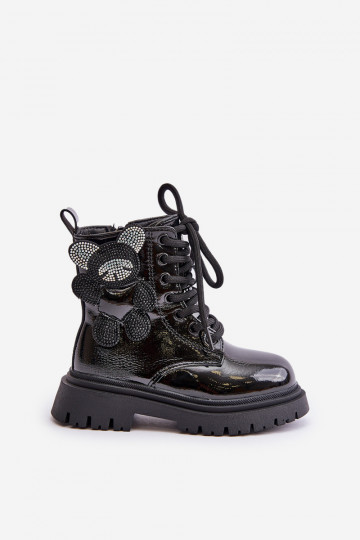 voodriga Naiste poolsaapad Laste   Laque Must Relobia 2