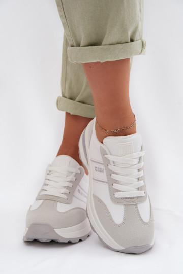  tüüpi jalanõud spordijalatsid  Big Star TT274879 HI-POLY SYSTEM Valget-Halli värvi 2