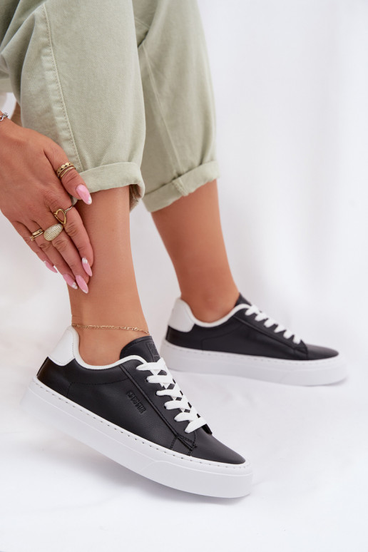  tüüpi jalanõud  eko-nahast Big Star TT274927 HI-POLY SYSTEM Must