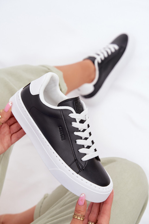  tüüpi jalanõud  eko-nahast Big Star TT274927 HI-POLY SYSTEM Must