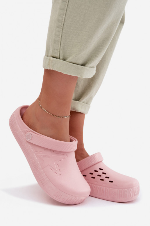 Sussid   Kerged rannaplätud Big Star TT274A080 Tumeroosad värvi