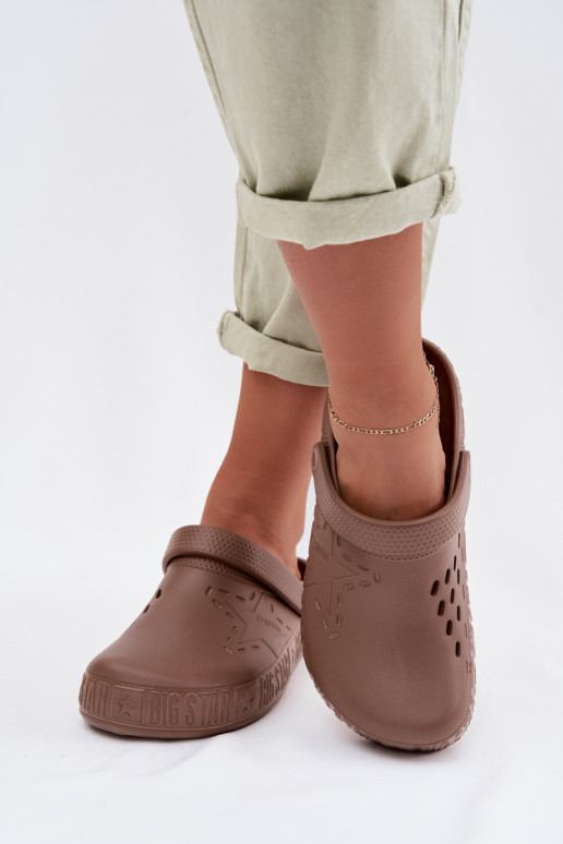 Sussid   Kerged rannaplätud Big Star TT274A085 pruunid värvi