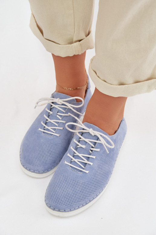 jalatsid  Z Naturalnego Zamszu S.Barski LR61-7080 Sinist värvi