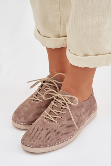 jalatsid  Z Naturalnego Zamszu S.Barski LR61-7080 beeži värvi