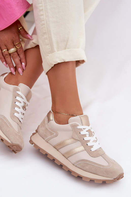    tüüpi jalanõud  platvormiga S.Barski LR61-7096 beeži värvi