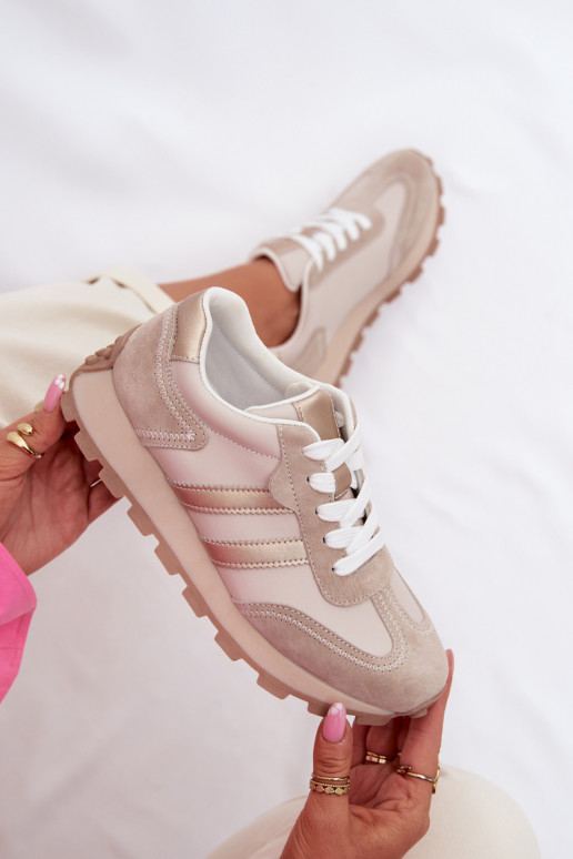    tüüpi jalanõud  platvormiga S.Barski LR61-7096 beeži värvi