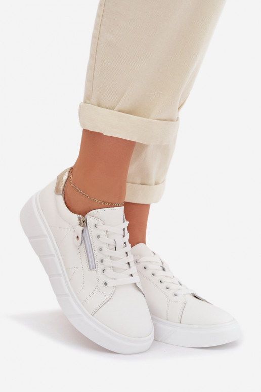   jalatsid  tõmblukuga valget värvi Althea