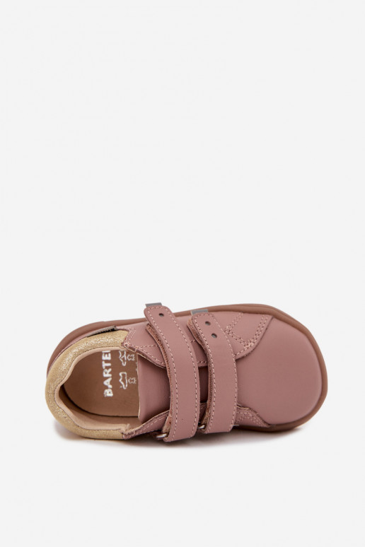 Laste nahast Barefoot saapad Bartek 8600355 roosa värviga