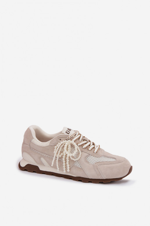 MK61-0705 halli värvi suede naiste tossud