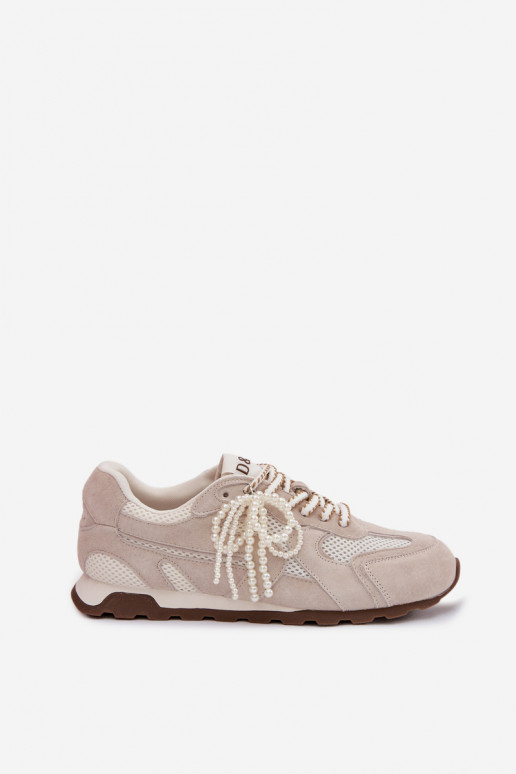 MK61-0705 halli värvi suede naiste tossud