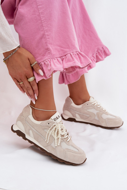 MK61-0705 halli värvi suede naiste tossud