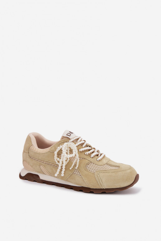 MK61-0705 helesinise värvi suede naiste tossud