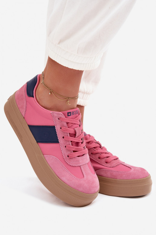 Naise sametised spordijalatsid Big Star TT274164 roosades toonides