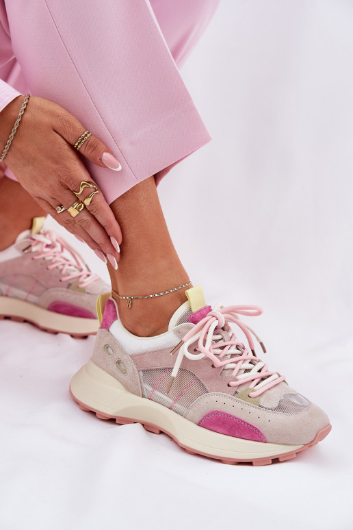 Sametist spordijalatsid sneakers-mudelis naistele Vinceza 66725 erinevates värvides