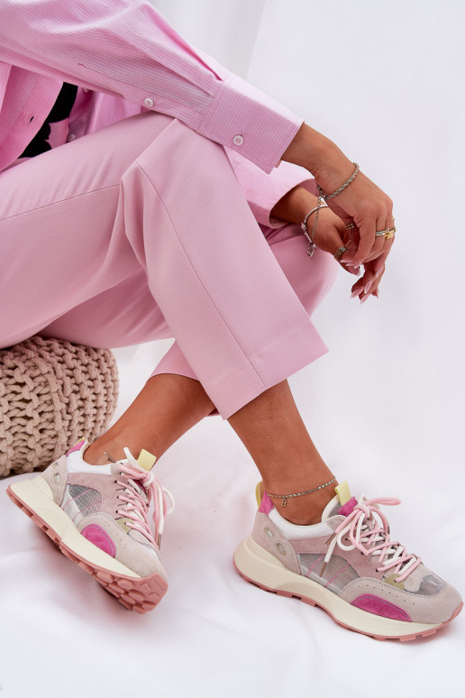 Sametist spordijalatsid sneakers-mudelis naistele Vinceza 66725 erinevates värvides