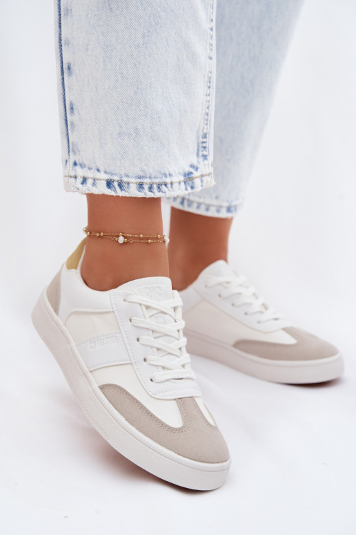 Naisten madalad sneakers jalatsid Big Star TT274767 valge