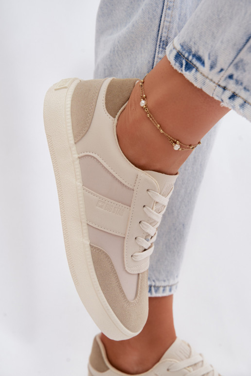Naisten madalad sneakers jalatsid Big Star TT274768 beež