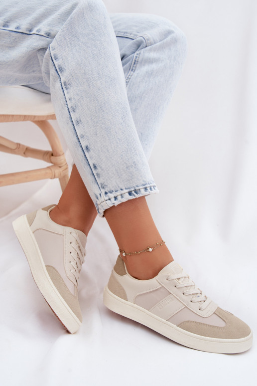 Naisten madalad sneakers jalatsid Big Star TT274768 beež
