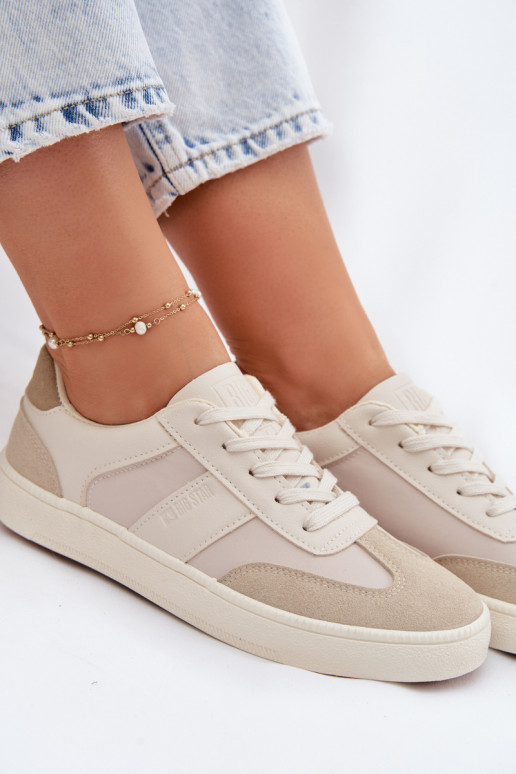 Naisten madalad sneakers jalatsid Big Star TT274768 beež