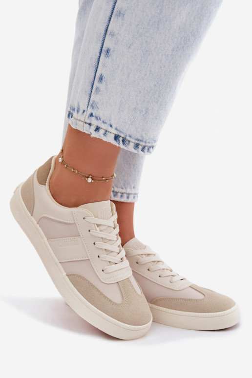 Naisten madalad sneakers jalatsid Big Star TT274768 beež